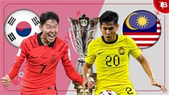 Nhận định Hàn Quốc vs Malaysia, 18h30 ngày 25/1: Hàn Quốc vượt trội